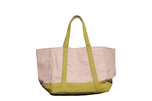 OUTLET  WAGARA TOTE BOGU BAG - KANOKO PEACH COLOR