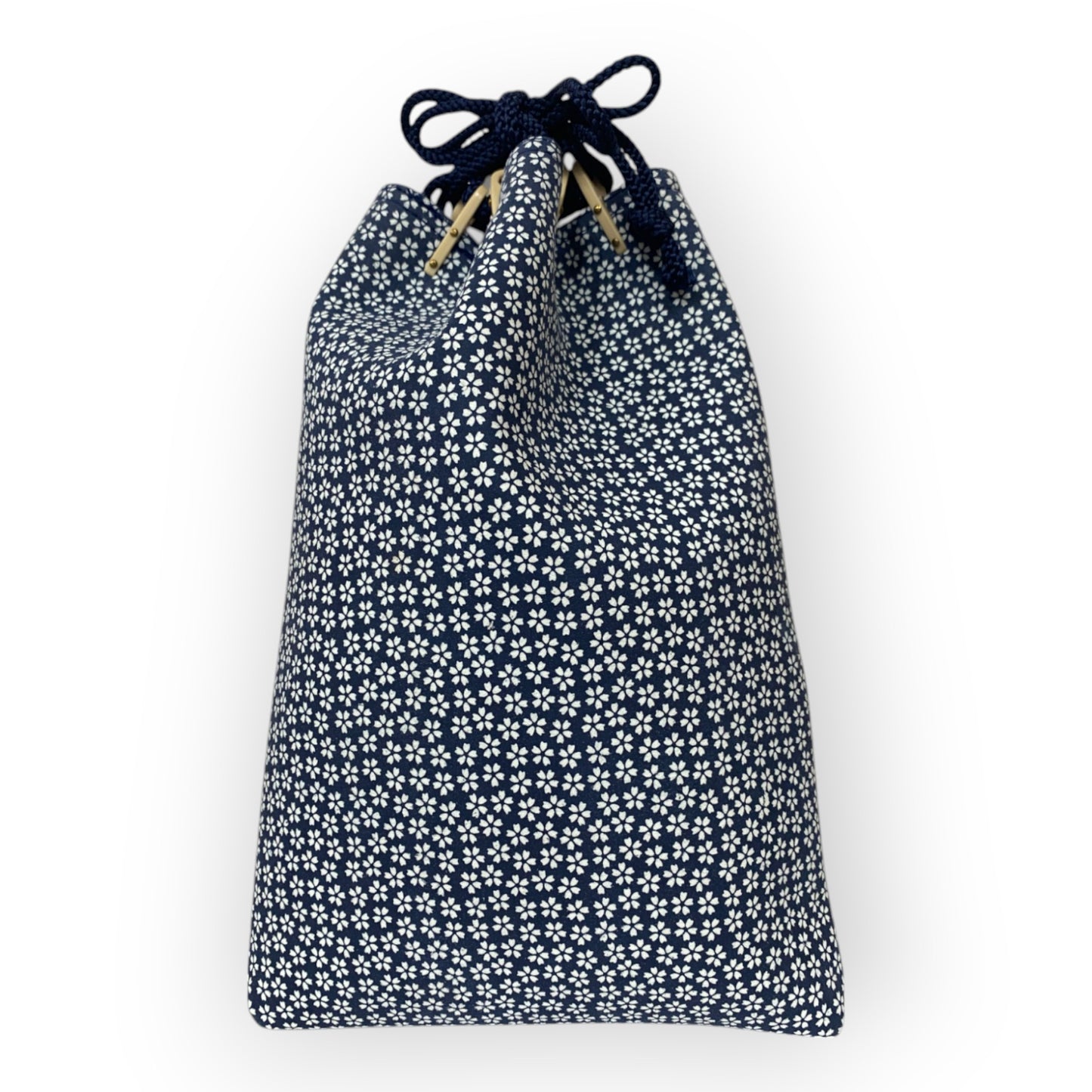 OUTLET - DEER LEATHER-STYLE KINCHAKU BAG KOZAKURA