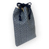 OUTLET - DEER LEATHER-STYLE KINCHAKU BAG KOZAKURA