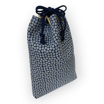 OUTLET - DEER LEATHER-STYLE KINCHAKU BAG KOZAKURA