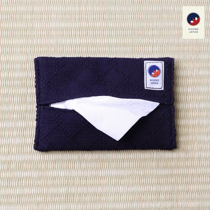 Aizome Japan - Aizome-Dyed Tissue Case - Made in Japa