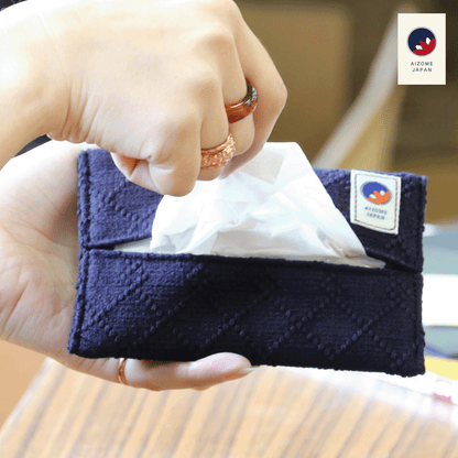 Aizome Japan - Aizome-Dyed Tissue Case - Made in Japa
