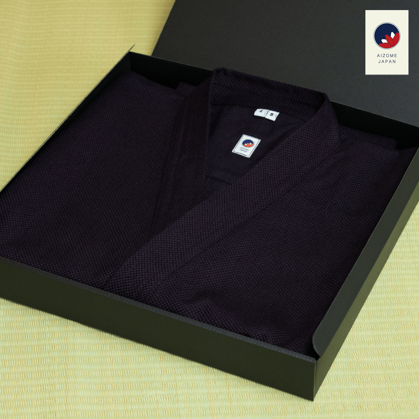 Aizome Japan - Elite Jissen Kendogi - Bushu Kanahashi Fabric