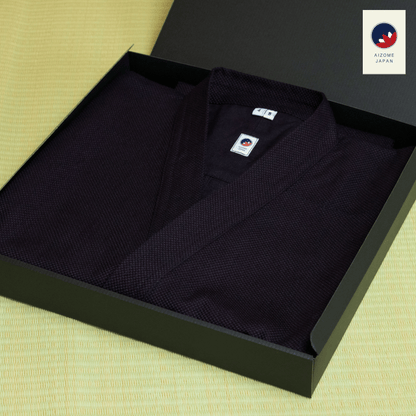 Aizome Japan - Elite Jissen Kendogi - Bushu Kanahashi Fabric