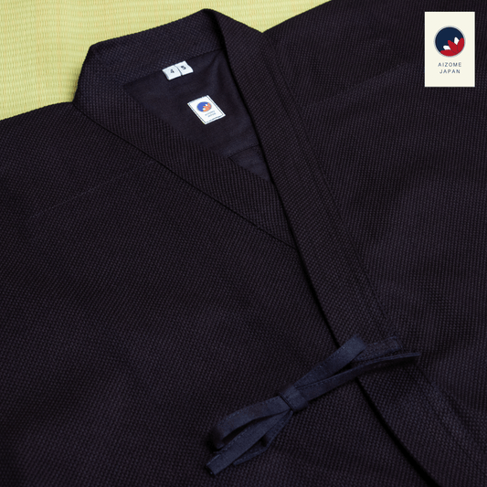 Aizome Japan - Elite Jissen Kendogi - Bushu Kanahashi Fabric