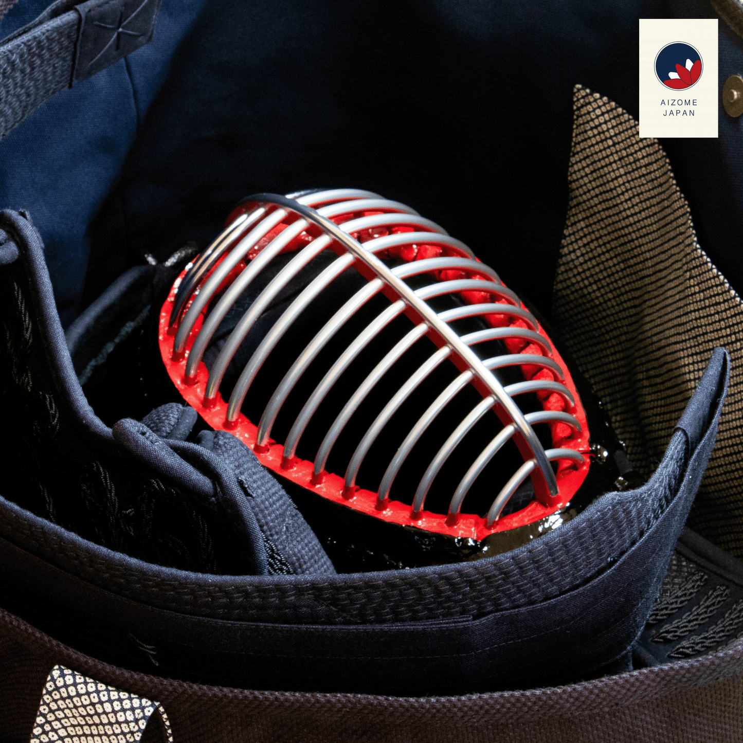 AIZOME JAPAN Aizome-Dyed Tote-Style Bogu Bag