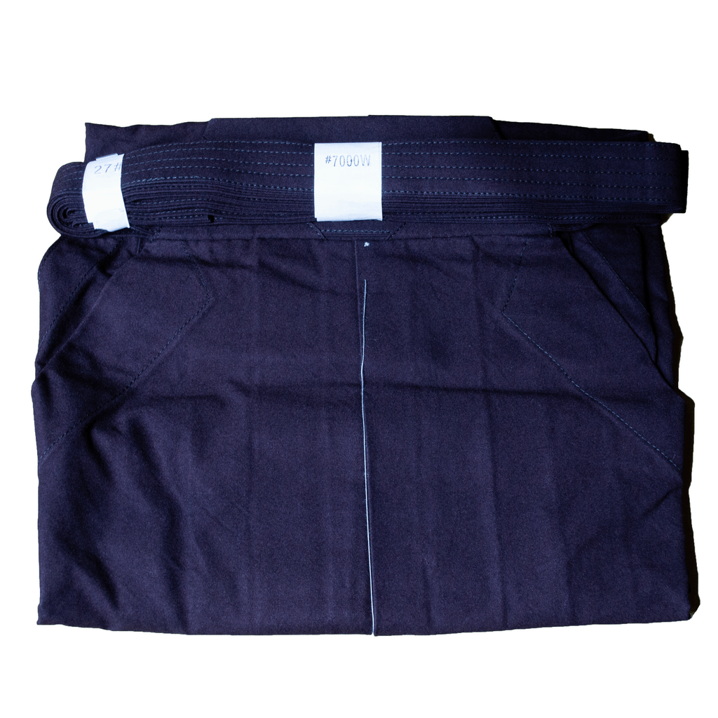 OUTLET - #7000 Seiaizome Hakama - Machine washable - Size 25.5 + 27