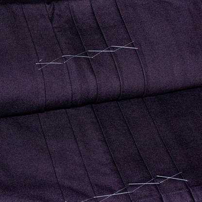 OUTLET - HAKAMA ZEN GIHOSAKU SILVER - #8000 Size 25 - ZENH8-1