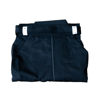 OUTLET -  TETRON HAKAMA BLACK - Size 22 - HBL-22