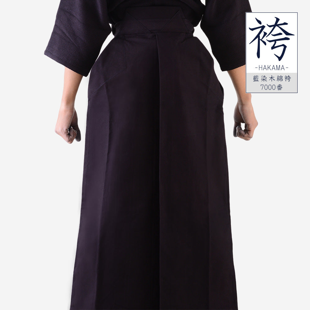 OUTLET HAKAMA - COTTON AIZOME DYED  #7000 - Size 30 - CA-7
