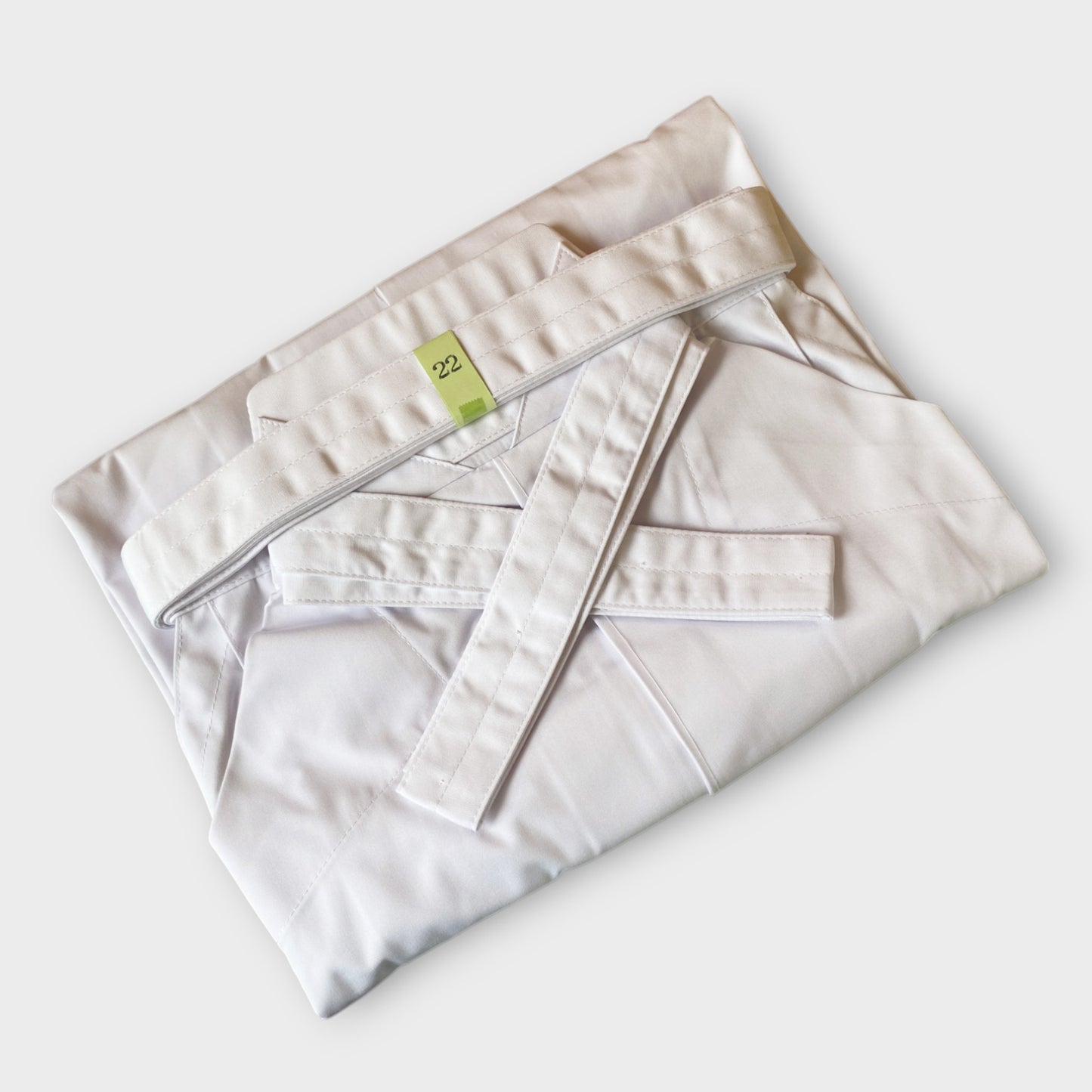 OUTLET POLYESTER HAKAMA WHITE SIZE 22 - HP-1