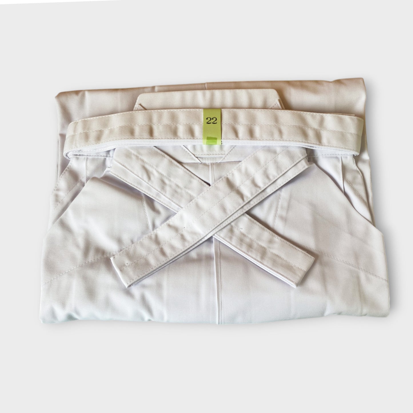 OUTLET POLYESTER HAKAMA WHITE SIZE 22 - HP-1